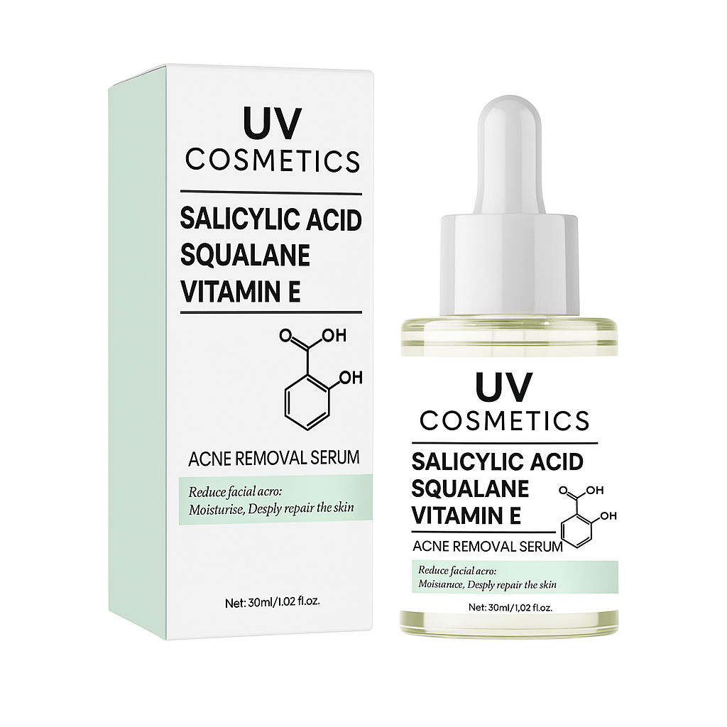 UV Acne Removal Serum – Salicylic Acid, Squalane & Vitamin E