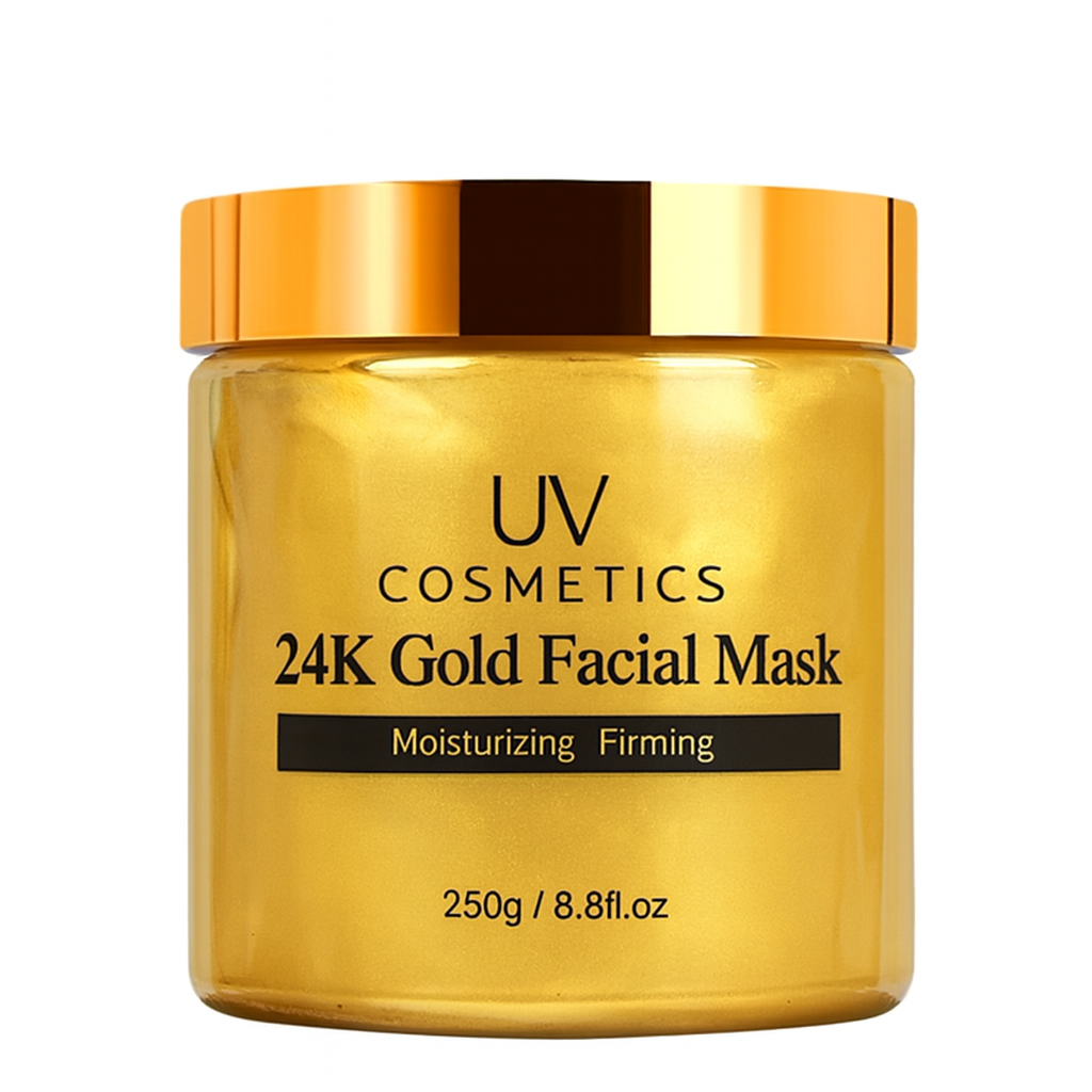 UV COSMETICS 24K Gold Facial Mask – Moisturizing & Firming