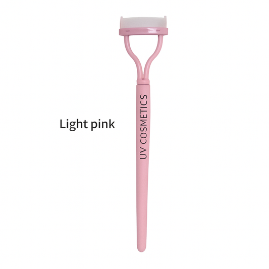 UV COSMETICS Eyelash Separator – Stainless Steel Metal Teeth Mascara Comb & Straight Lash Curler