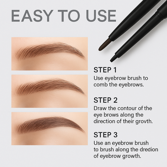 UV COSMETICS 5-Pack Waterproof & Smudge-Resistant Eyeliner Pencils – Black