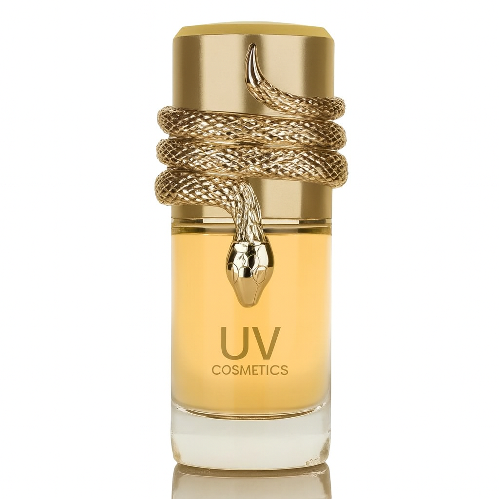 UV COSMETICS – Golden Serpent Eau de Parfum | Bold & Luxurious Fragrance