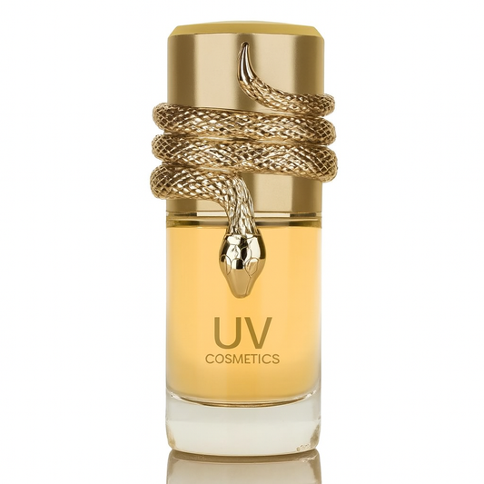 UV COSMETICS – Golden Serpent Eau de Parfum | Bold & Luxurious Fragrance