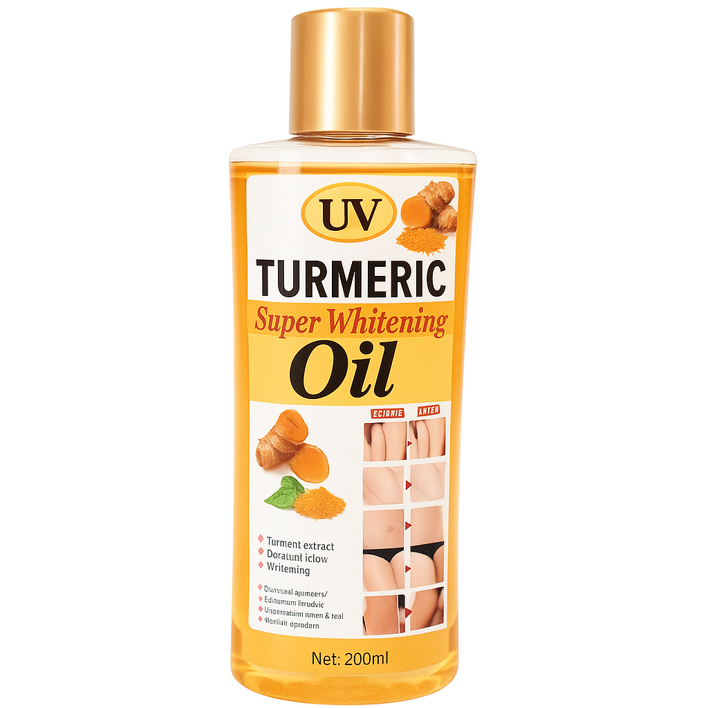 UV Turmeric Super Whitening Oil – 200ml