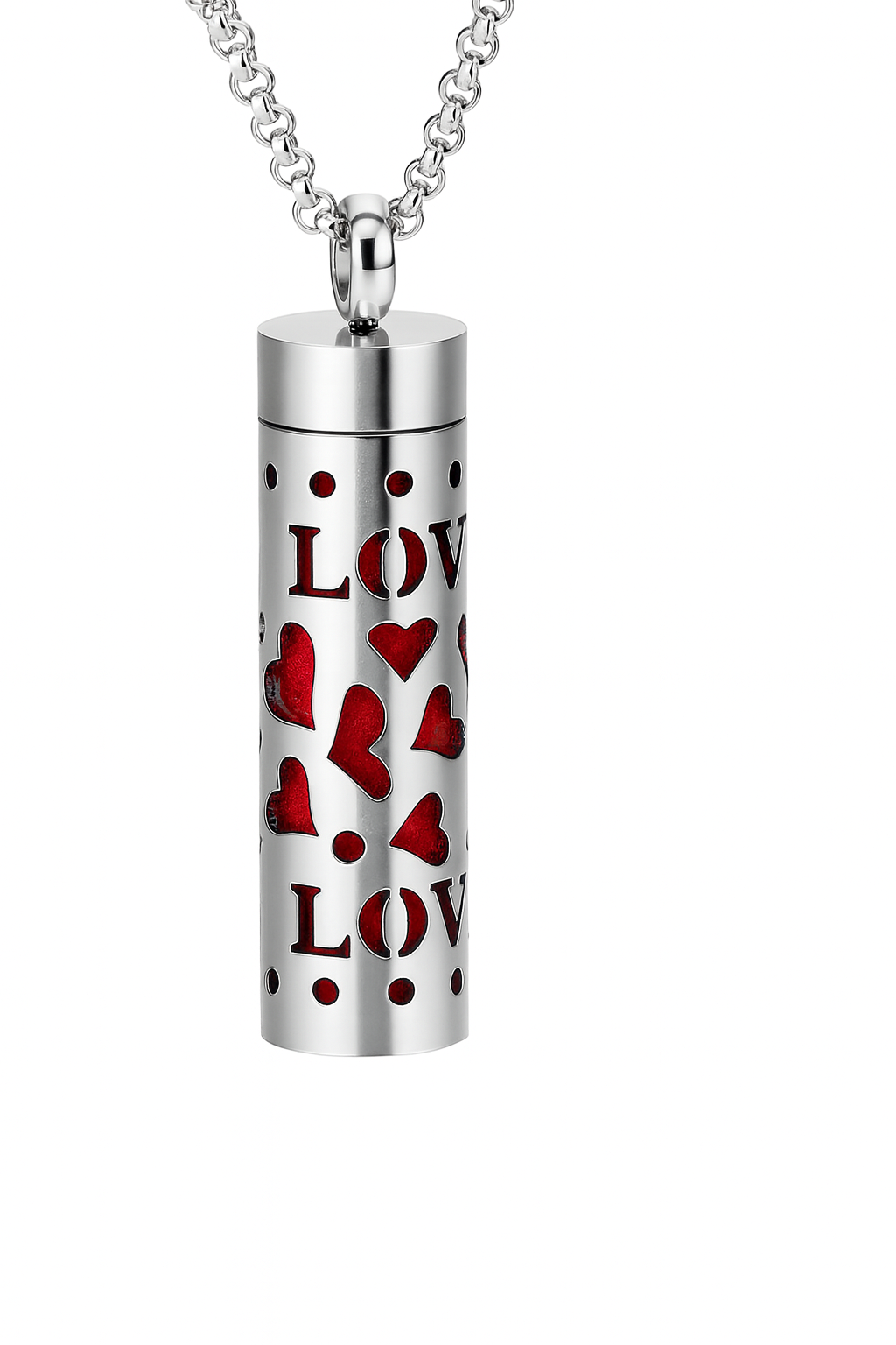 UV COSMETICS “LOVE” Aromatherapy Pendant Necklace