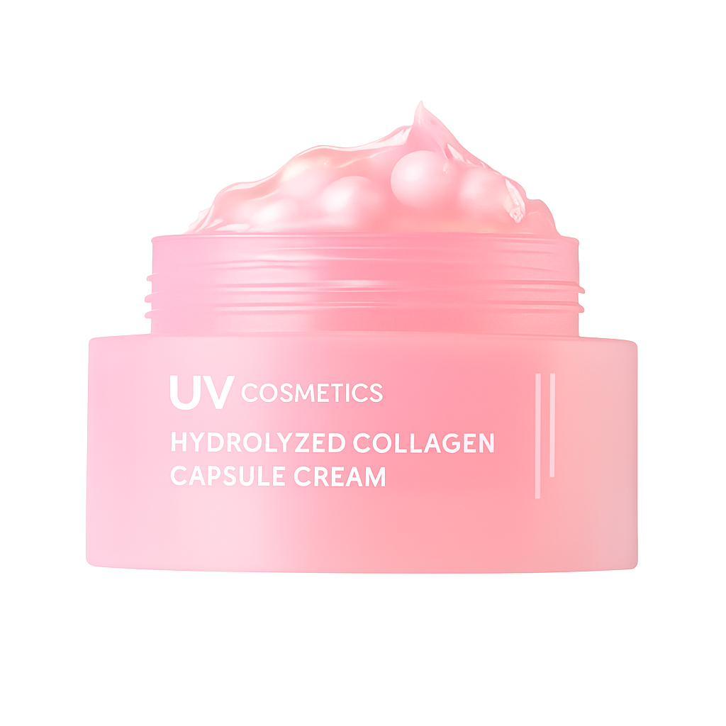 UV Cosmetics Hydrolyzed Collagen Capsule Cream – Firming & Youthful Glow