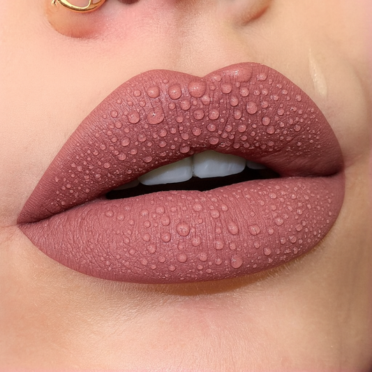 UV COSMETICS Matte Velvet Lip Gloss – Waterproof Liquid Lipstick, Long-lasting Nude & Red Lip Stain