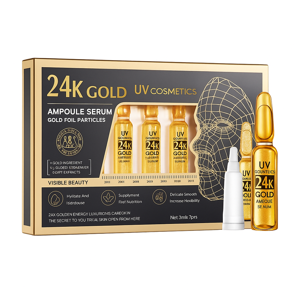 UV Cosmetics Vitamin C Ampoule Serum – Brightening & Antioxidant Care