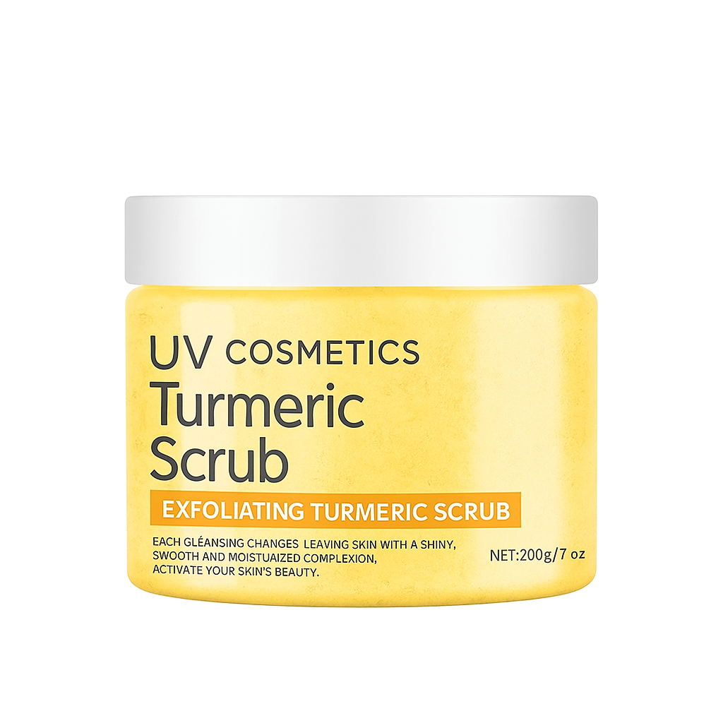 UV Cosmetics Turmeric Scrub – Exfoliating Face & Body Scrub