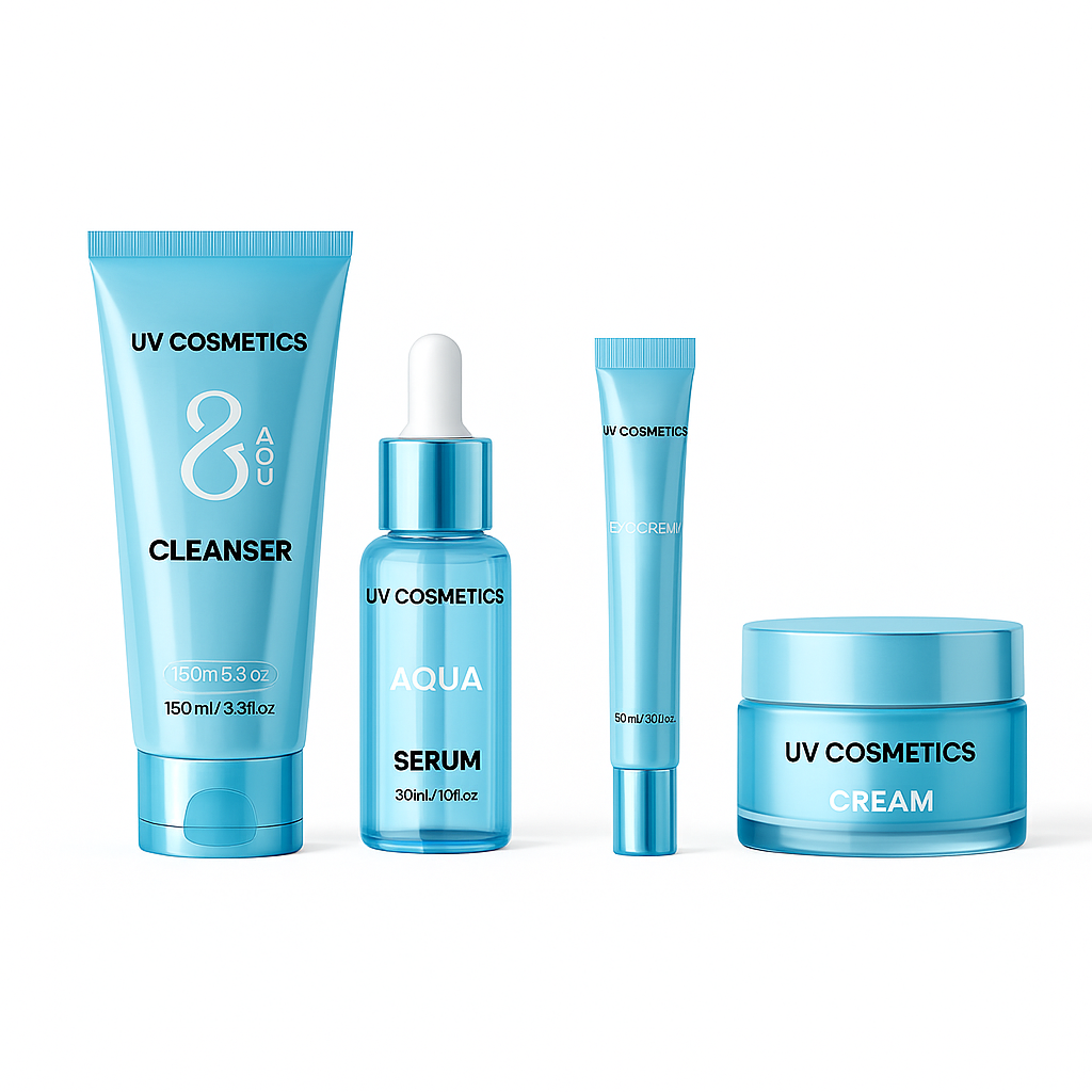 UV Cosmetics – Aqua Hydration Skincare Set