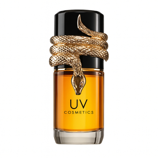 UV COSMETICS – Golden Serpent Eau de Parfum | Bold & Luxurious Fragrance