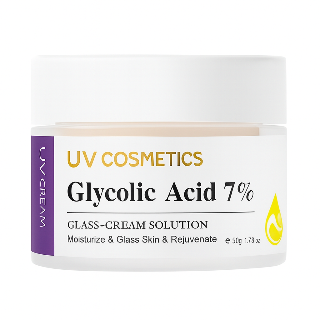 UV COSMETICS Glycolic Acid 7% Glass-Cream Solution