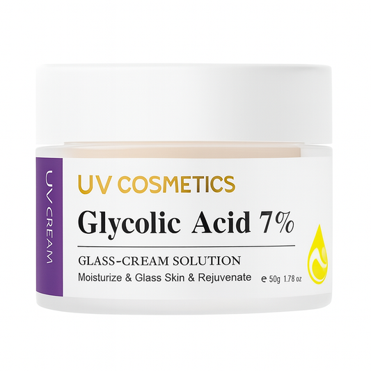 UV COSMETICS Glycolic Acid 7% Glass-Cream Solution