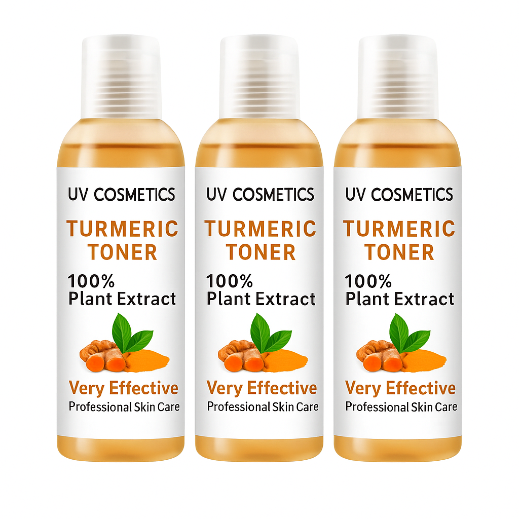 UV Cosmetics Turmeric Toner (3-Pack)