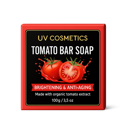 UV Cosmetics – Tomato Bar Soap (3 Pieces)