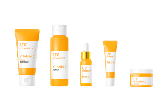 UV Cosmetics – Vitamin C Brightening Skincare Set