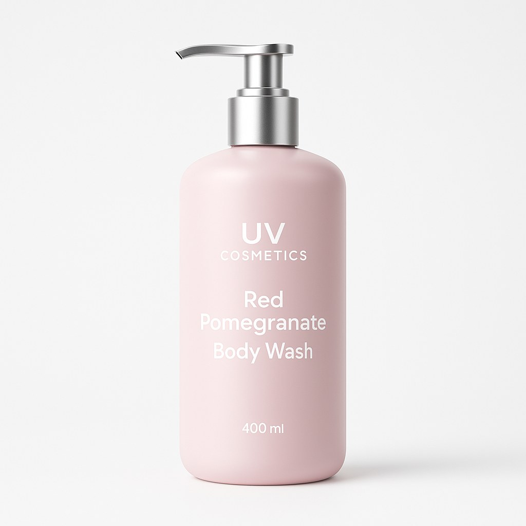 UV Cosmetics Red Pomegranate Whitening  – Body Wash & Body Lotion (400ml each)