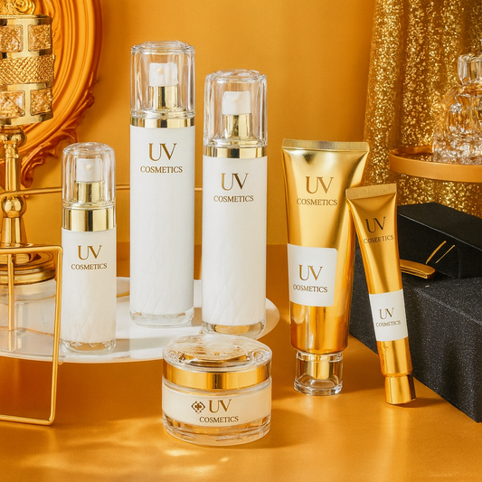 UV COSMETICS – Golden Radiance Luxury Skincare Set
