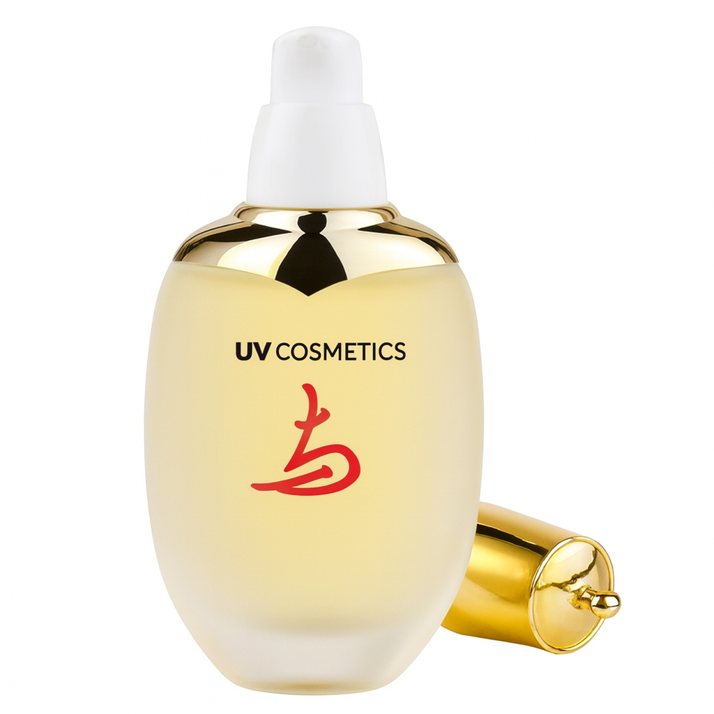 UV COSMETICS Golden Essence Serum – Revitalizing & Brightening Elixir