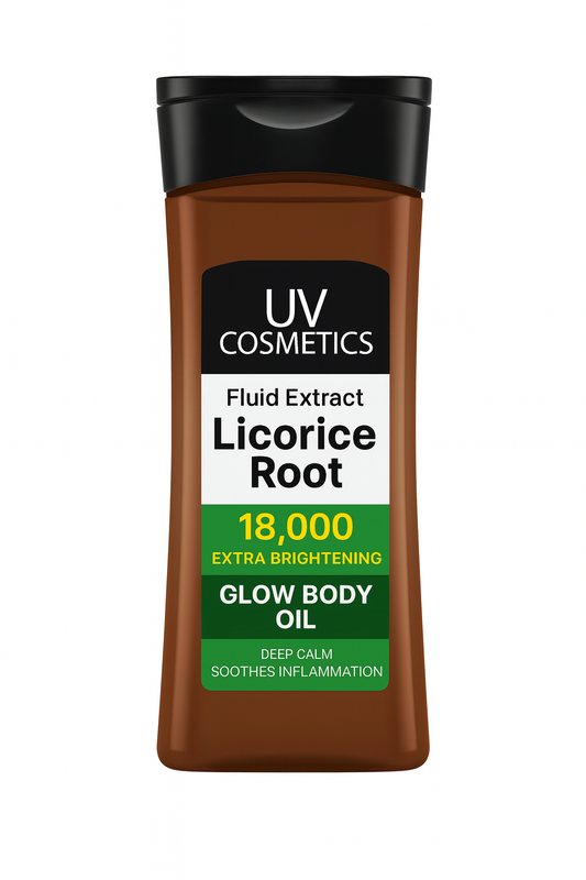 UV Cosmetics Licorice Root Glow Body Oil – Extra Brightening
