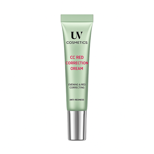 UV Cosmetics CC Red Correction Cream – Flawless Tone Balancer