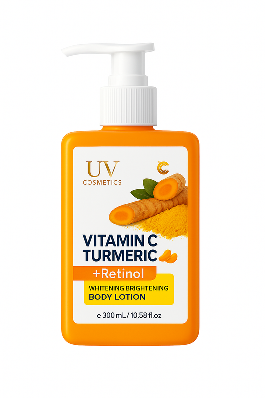 UV Vitamin C & Turmeric + Retinol Body Lotion