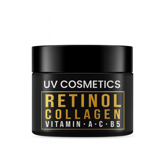 UV Cosmetics Retinol Collagen Cream – Vitamin A, C, E, B5 Complex