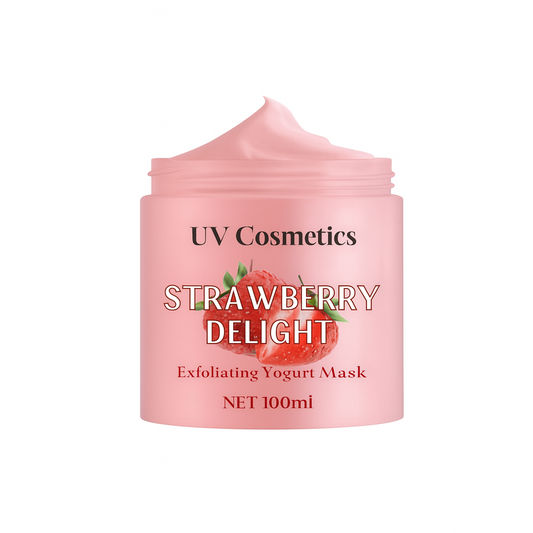 UV Cosmetics – Strawberry Delight Exfoliating Yogurt Mask