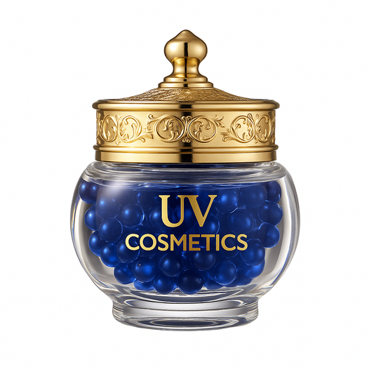 UV COSMETICS – Royal Blue Pearl Youth Capsules