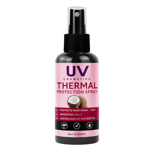 UV Cosmetics Thermal Protection Spray – Heat Shield for Healthy, Smooth Hair