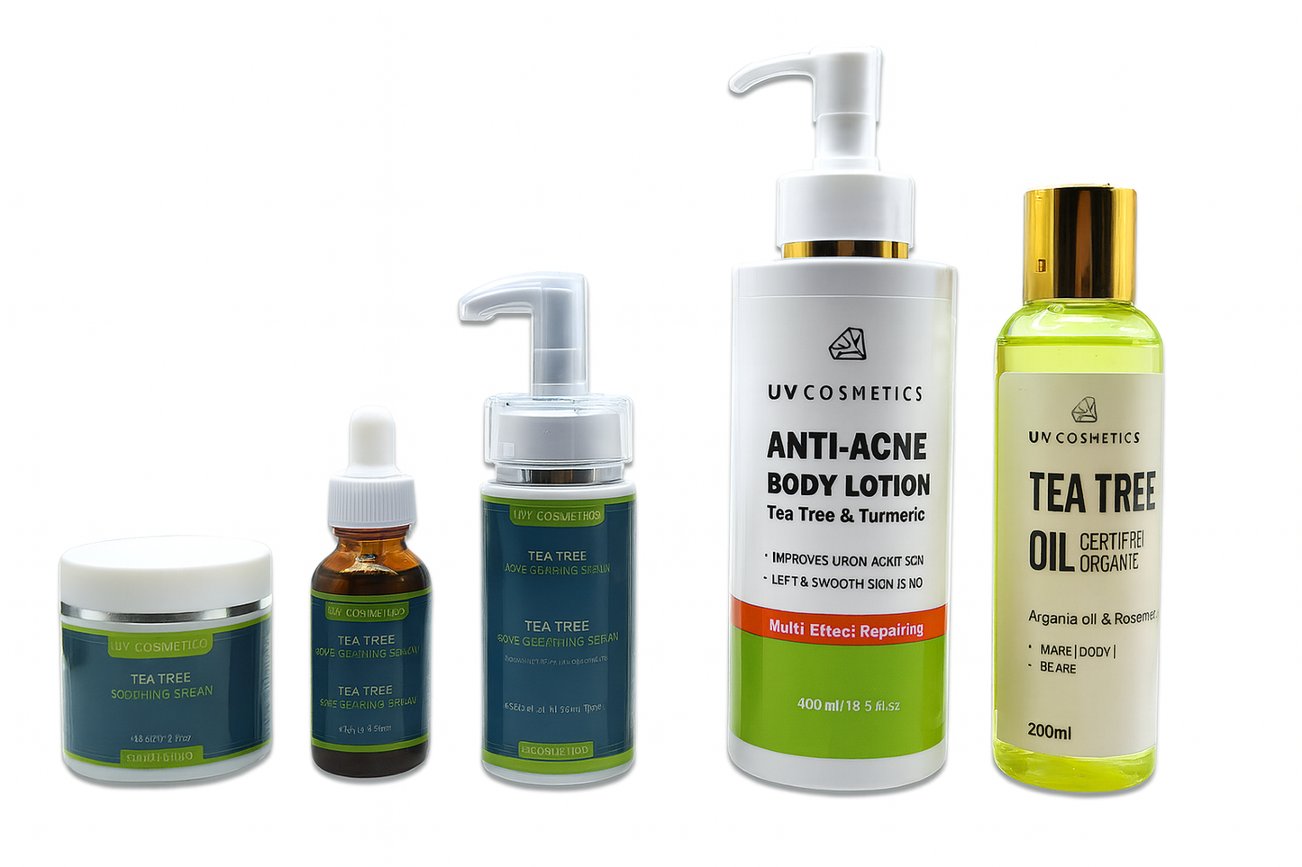 UV COSMETICS Tea Tree Anti-Acne & Repairing Set