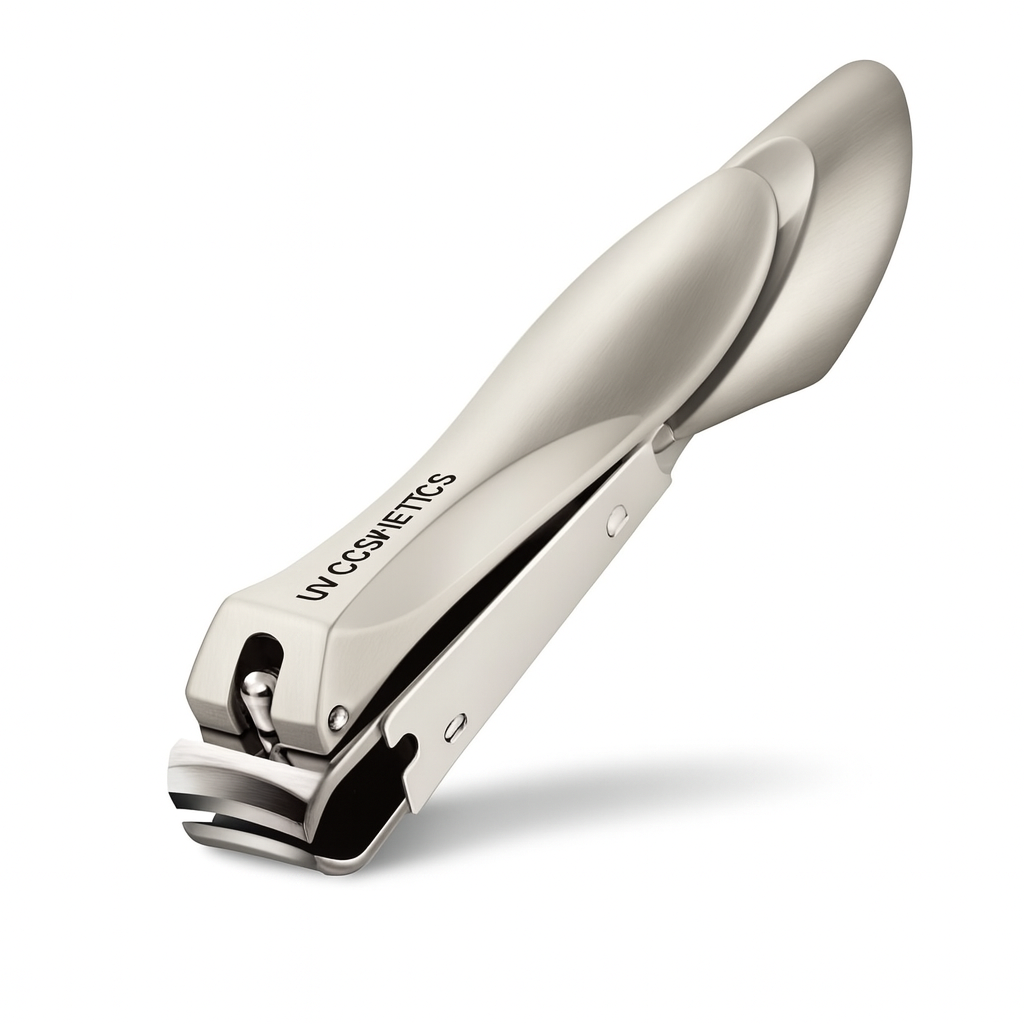 UV Cosmetics Professional Nail Clipper – Ergonomic Stainless Steel Precision Cutter