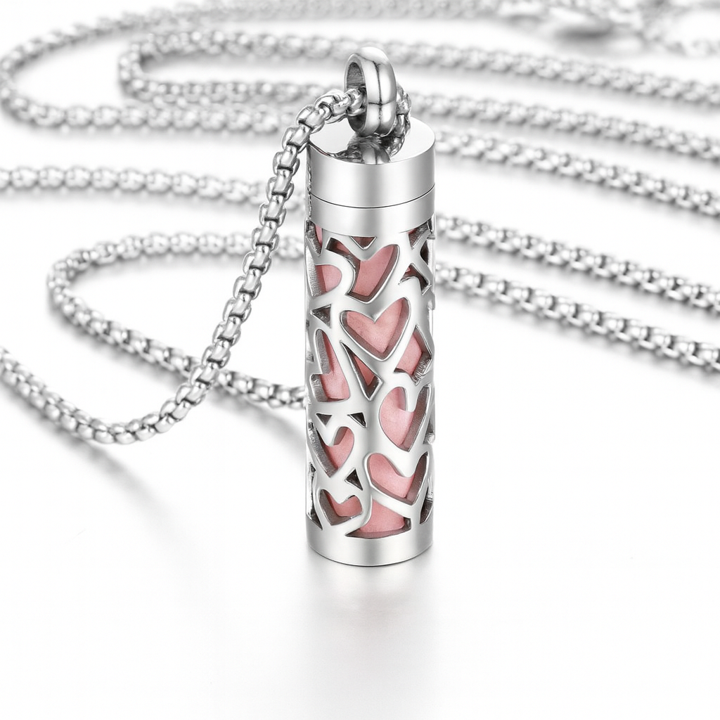 UV COSMETICS “LOVE” Aromatherapy Pendant Necklace