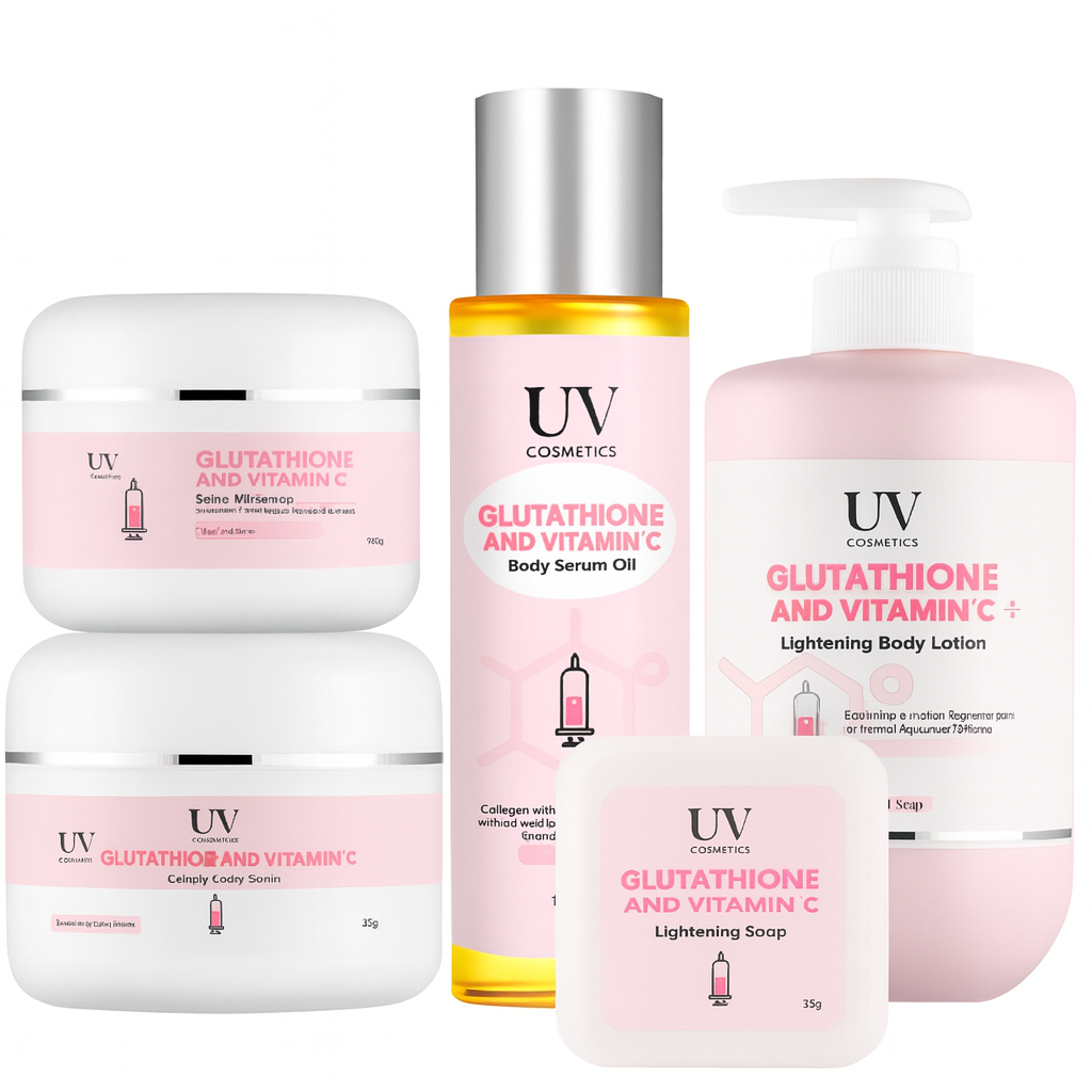 UV Cosmetics Glutathione & Vitamin C Brightening Skincare Set